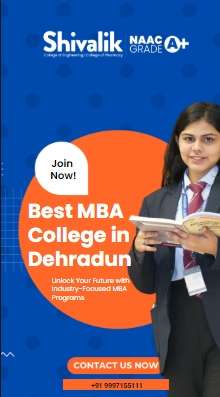 Looking for the Top MBA College in Dehradun? Shivalik College offers industry-ready programs, top placements & global exposure. Apply Now!