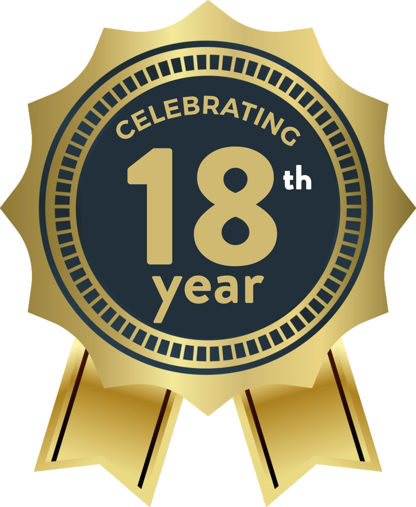 18 Years Legacy Logo